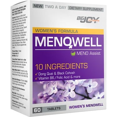 Big Joy Menowell Women's Formula 60 Tablet 8681571352242